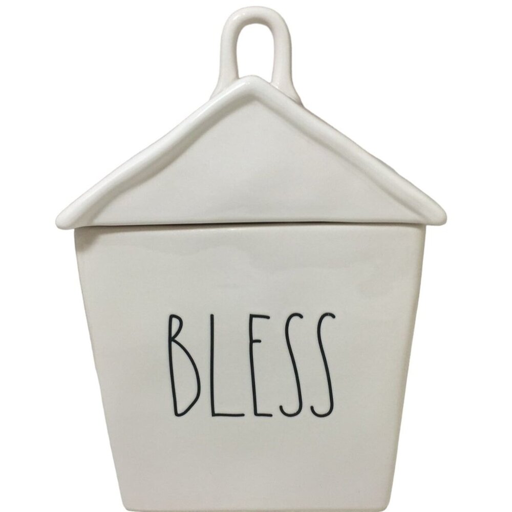 Rae Dunn‎ Cookie Canister "BLESS" New Without Tags!